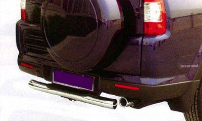 Защита заднего бампера Honda CRV (02-06)
