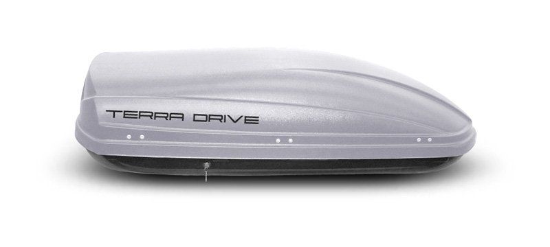 Автобокс Terra Drive 440 Серый, Одностороннее открытие