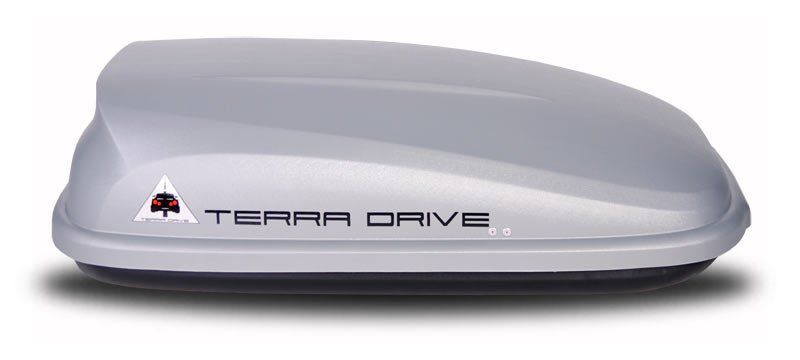 Автобокс Terra Drive 320 Серый, Одностороннее открытие